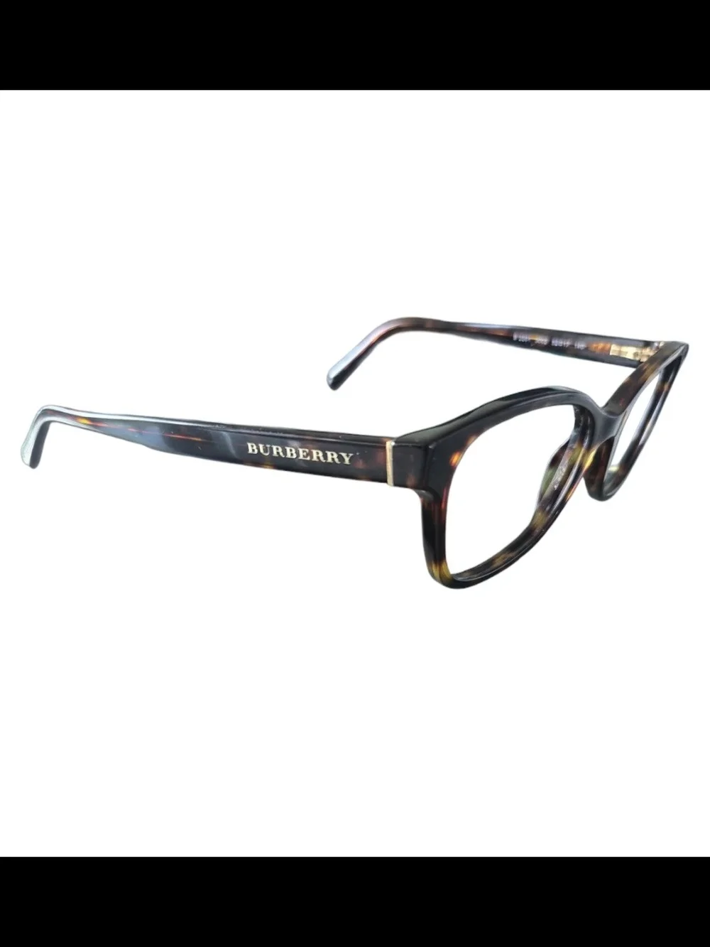 Burberry BE2201 3002 Women's Eyeglasses- Dark Havana 52-17-140 - Frame Only